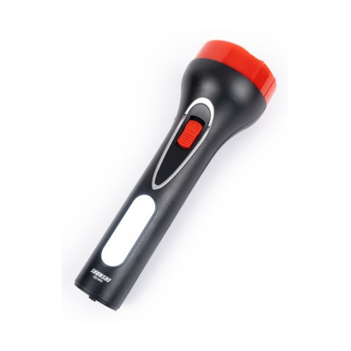 Акумулаторен фенер SS-940 - 220V захранване, страничен светодиод, вградена батерия