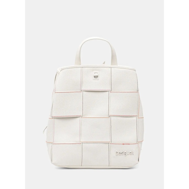 Дамска раница, Desigual, серия Yoko Blanco Min, бяла