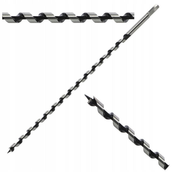 Burghiu pentru lemn Drel, 12x460mm, Otel carbon