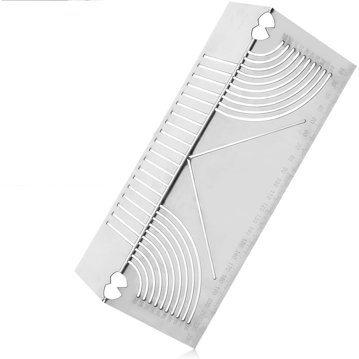 Unealta de trasat, inox, argintiu, dimensiuni compacte