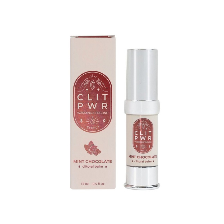 Balsam Stimulator pentru Clitoris, Comando Intimate, Pentru o Sentibilitate Crescuta in Zona Intima, Orgasme Puternice si de Durata, Aroma Revigoranta de Ciocolata si Menta, Capacitate 15 ML