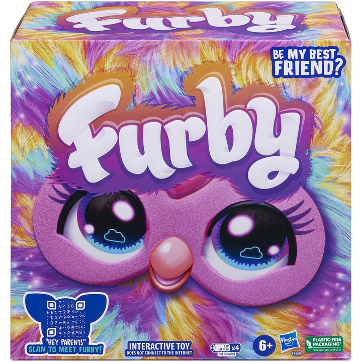 Jucarie de plus interactiva Furby, Tie Dye