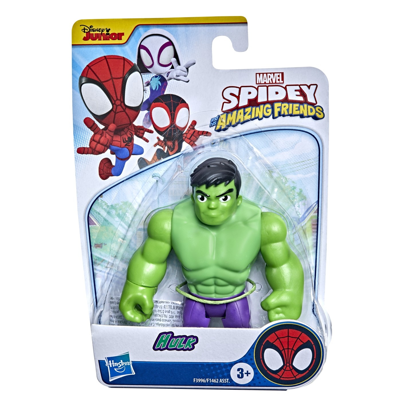 Figurina Marvel Spidey and his Amazing Friends - Hulk, 10 cm