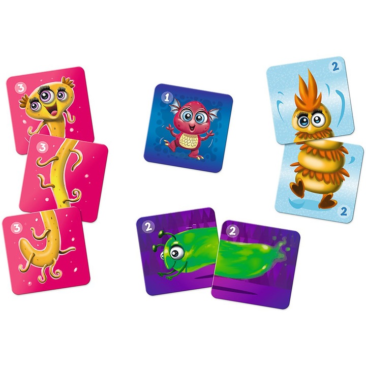 Игра Trefl Memos Classic Plus, Сладки чудовища