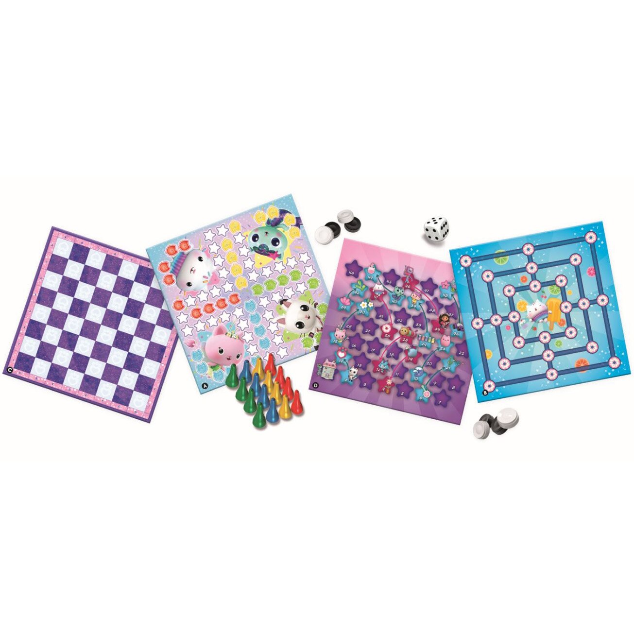 Gabby出品　まとめて15個 Set 15 jocuri clasice Trefl, Gabby's Dollhouse - eMAG.ro
