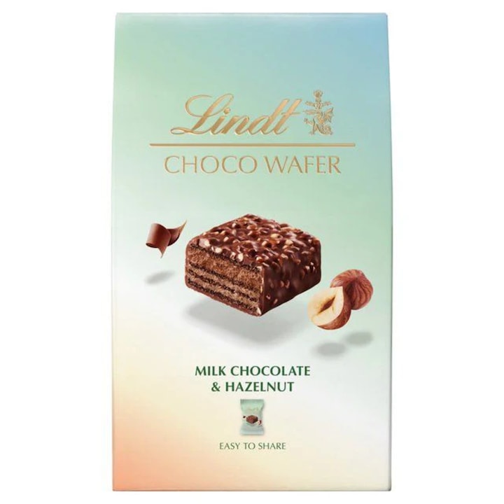 Шоко вафли Lindt Млечни 135гр