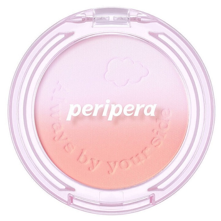 Peripera Pure Blushed Custom Cheek Blush #02 Fluffy Peach 4,2 g (Night Peri Friends Collection)