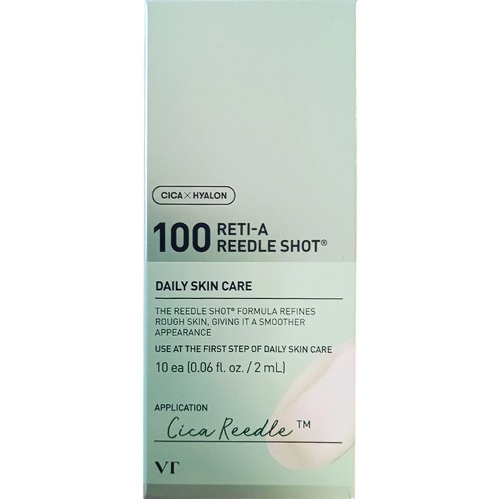 VT Cosmetics Reti-A Reedle Shot 100 pachet Essence 2mlx10buc