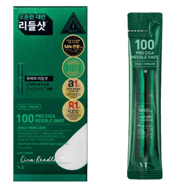 VT Cosmetics Pro Cica Reedle Shot 100 Esszencia csomag 2mlx10db