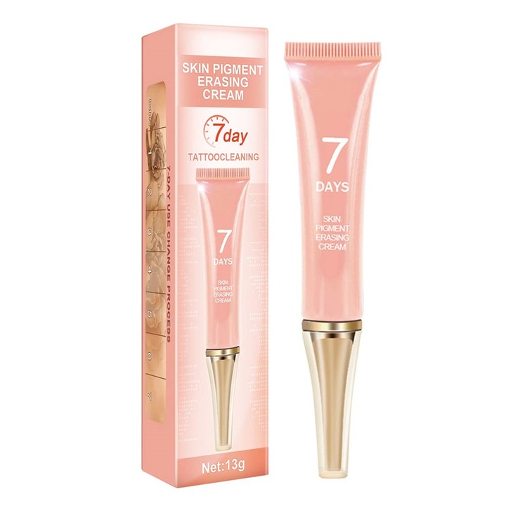 Tetoválás eltávolító krém, Bibubibu®, Tápláló, Gyorsan Felszívódó, Hegek Nem Áll, 50ml