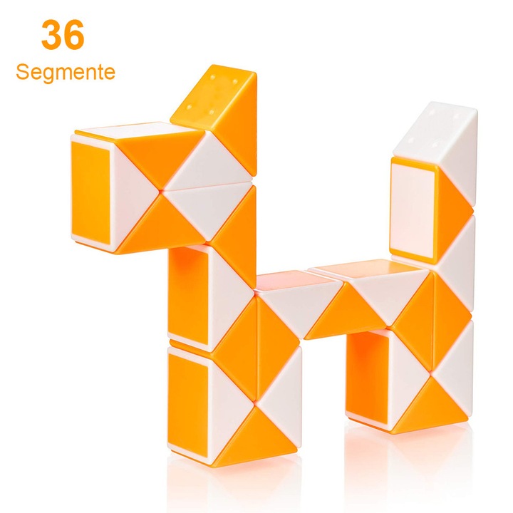 Магическа Змия - Оранжева ⎥ пъзел игри за деца и възрастни ⎥ идеален като подарък за детски рождени дни, подаръци за рождени дни за деца или малки подаръци за деца