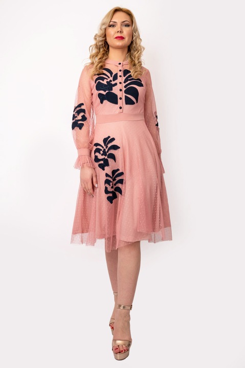 Rochie Dama Vera Eleganta, Roz