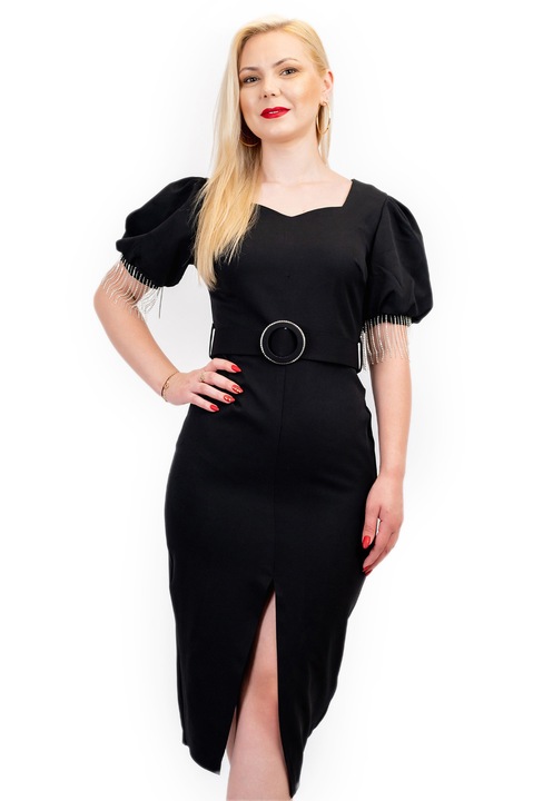 Rochie Eleganta Neagra Malina, Negru