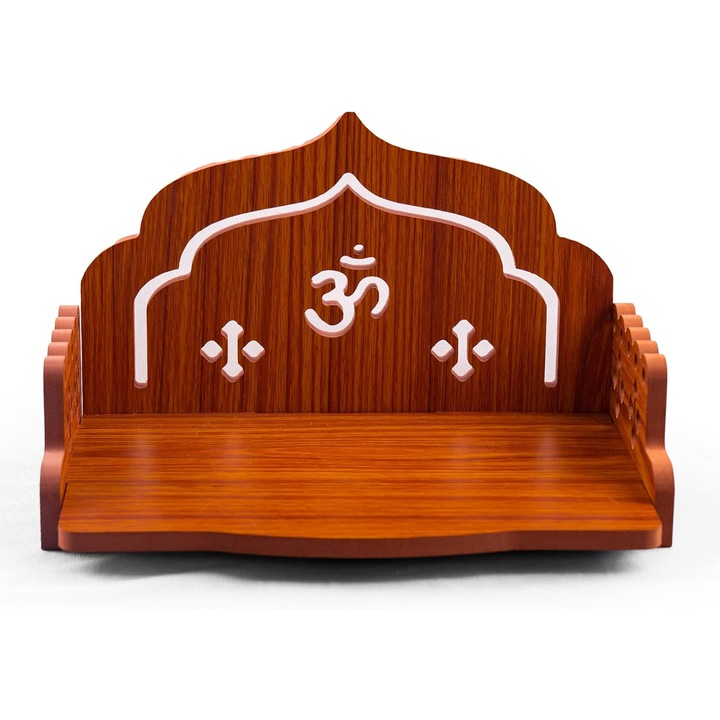 Templu din lemn, pentru perete, potrivit pentru living sau dormitor