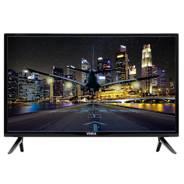 LED телевизор без Smart, Vivax TV 24LE115T2S2, 60 см, HD, клас F