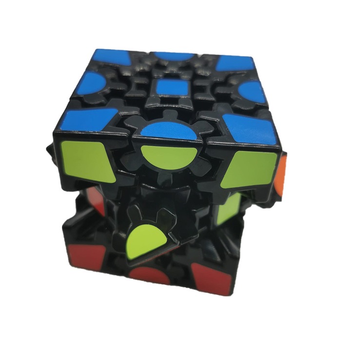 Cub tip rubik 3x3x3, Cogwheel Gear Cube, de viteza Speedcube, cu ...