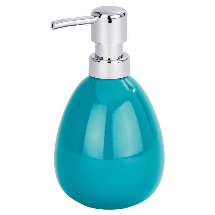 Dozator de sapun Mod. Polaris Petrol Ceramic, 390 ml