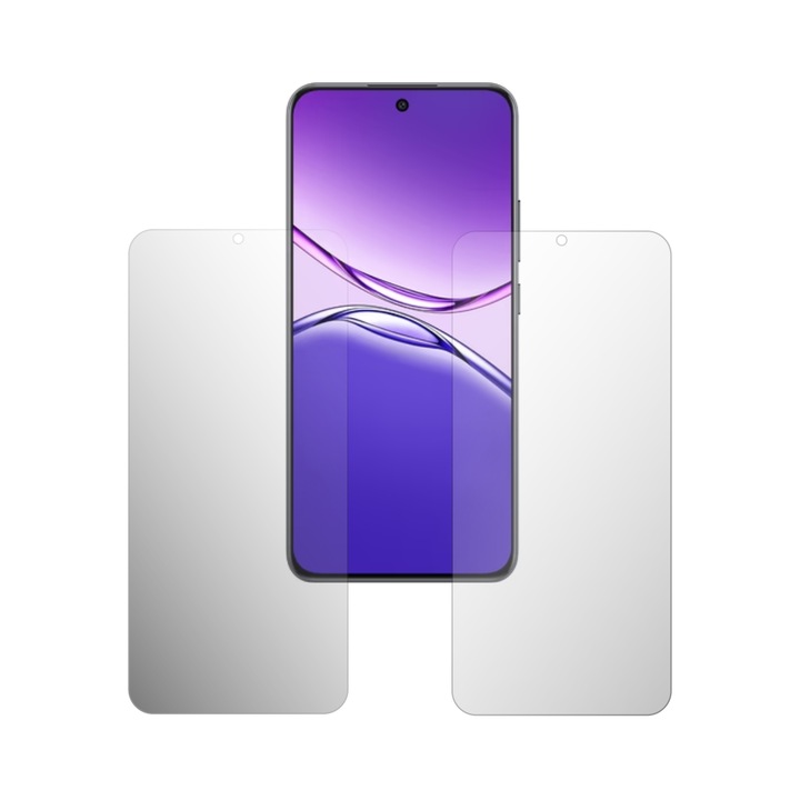 Комплект от 2 протектора за екран iSkinz за Oppo F29 Pro - пълно покритие, невидими Skinz HD, ултрапрозрачни силиконови протектори с пълно покритие, самозалепващи се и гъвкави