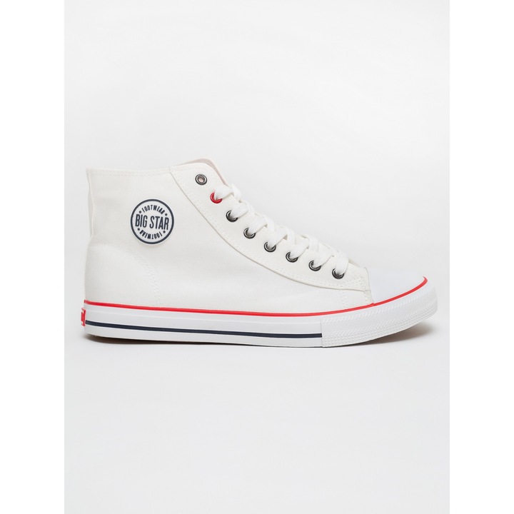 Tenisi barbati, Big Star, model JJ174602, culoare alb, fabricati din material textil
