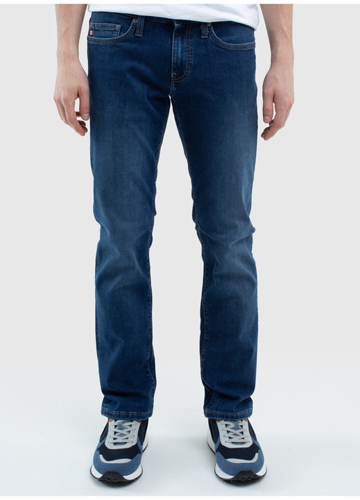 Big Star férfi farmer, TERRY M 499 modell, alacsony derék, sötétkék, farmer