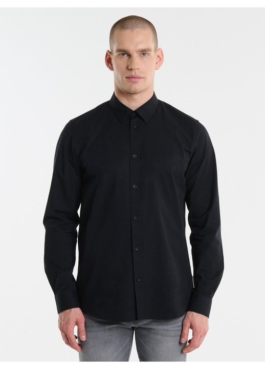 Camasa Din Amestec de Bumbac NISSIP LS 906