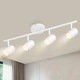 Lustra SUEVA®, Spot LED 58cm Alb Gu10, 4x10w(maxim), de Perete si Tavan, 220 V