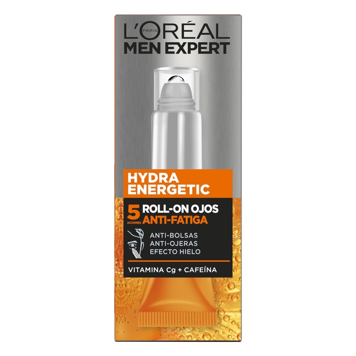 Roll On Eyes - L'Oreal Men Expert Hydra Energetic Roll On Anti Dark Circles - 10 ml
