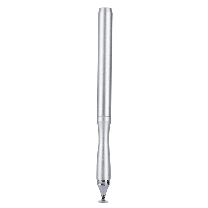 Stylus universal Zeaicos, sensibilitate ridicata, anti-zgarieturi, argintiu