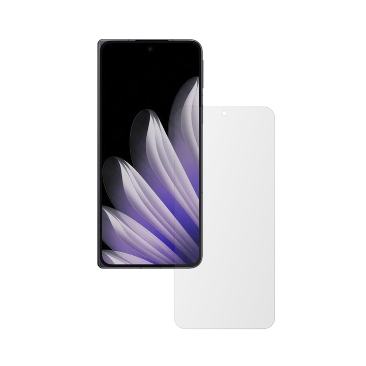 iSkinz Саморегенериращ се външен протектор за екран за Oppo Find N5 - подходящ за калъф, невидим Skinz UHD, ултрапрозрачен силикон с пълно покритие, лепен и гъвкав