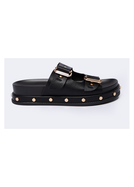 Papuci dama Big Star, model NN274082 FLOPS 906, negru