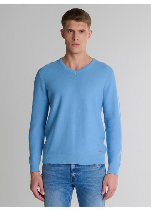 Pulover barbati, Big Star, Vasonitex 401, albastru