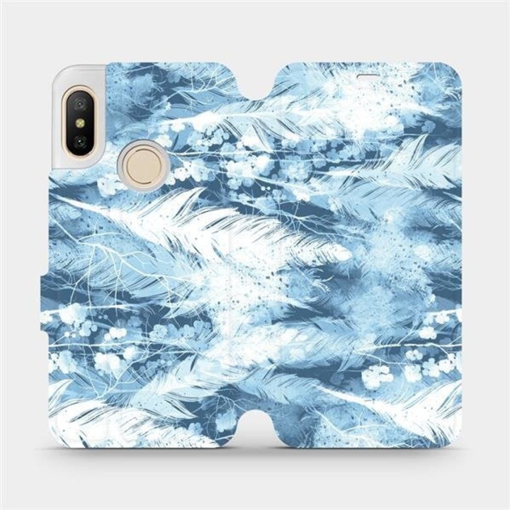 Husa flip Mobiwear pentru Xiaomi Mi A2 Lite, design elegant, rezistent la socuri si zgarieturi, multicolor