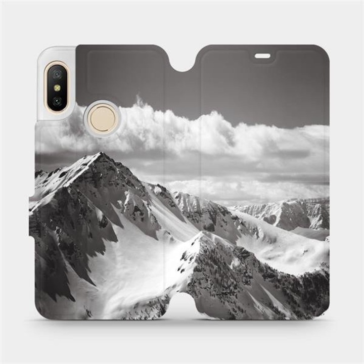 Husa flip Mobiwear pentru Xiaomi Mi A2 Lite, rezistenta la socuri si zgarieturi, multicolor