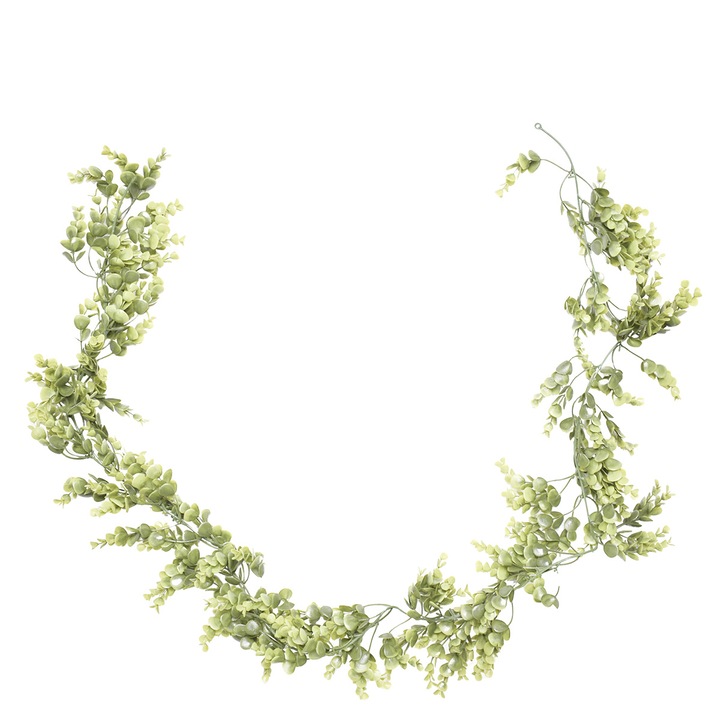 Изкуствен гирлянд, Naimeed D4868, светло зелен, 1.7м