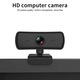 Camera web HD 2K, microfon dublu, negru, 7.5x4.3x5.9cm