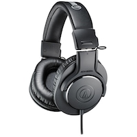 Casti audio tip Dj Audio-Technica ATH-M20x, Negru