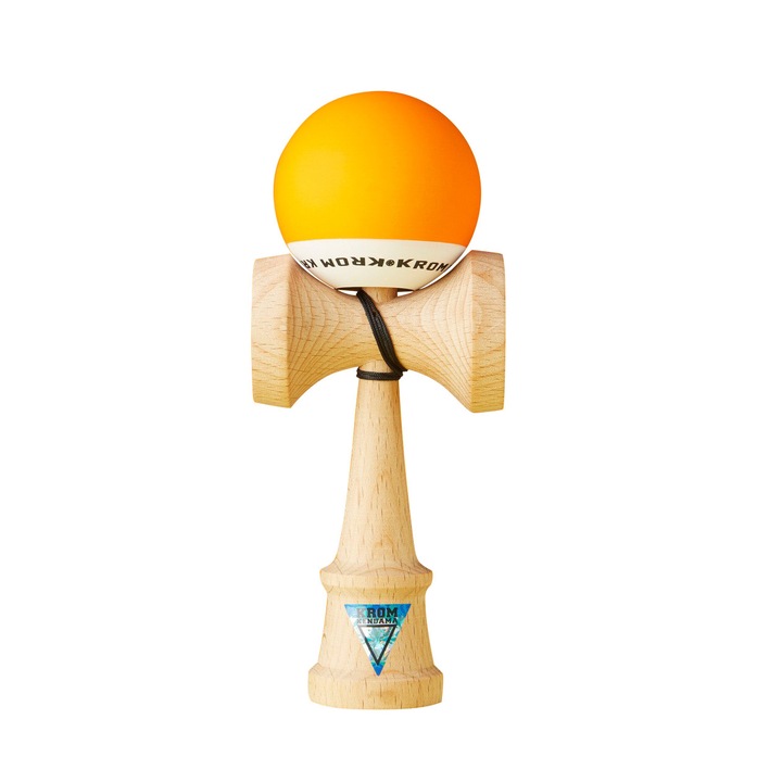 Joc de indemanare Kendama Krom Pop Portocaliu