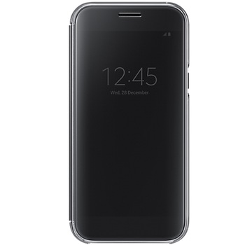 Husa de protectie Clear View Cover Samsung pentru Galaxy A5 (2017), Black Husa de protectie Clear View Cover Samsung pentru Galaxy A5 (2017), Black