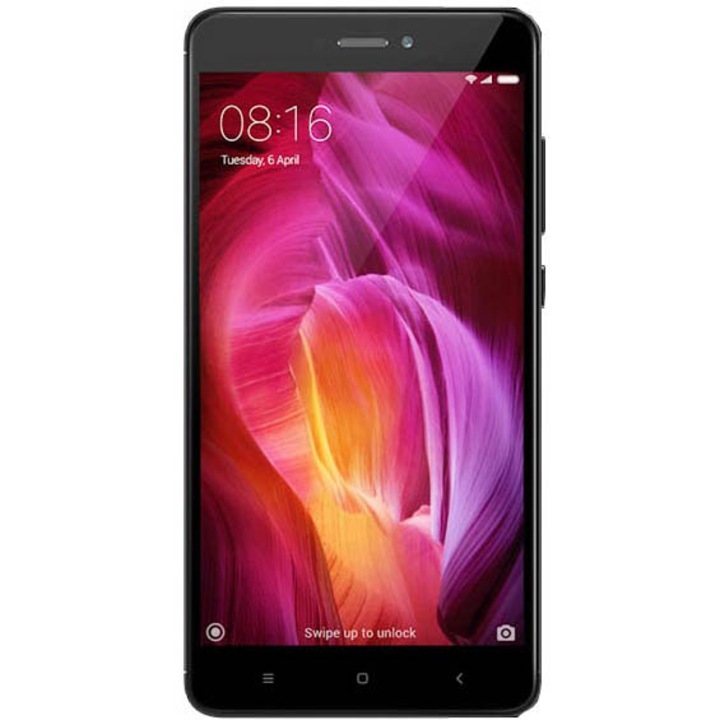 Telefon mobil Xiaomi Redmi Note 4, Dual SIM, 64GB, 4G, Black