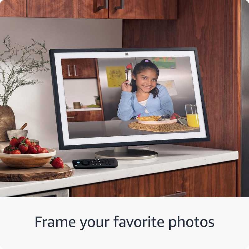 Display inteligent Amazon Echo Show 15, 15.6 inch, Full HD, Wi-Fi