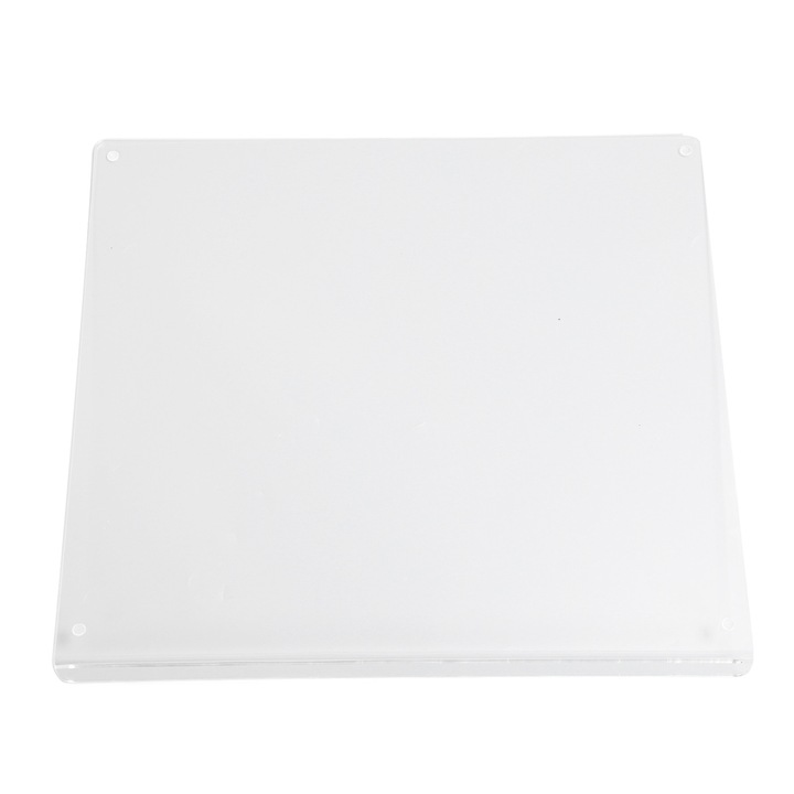 Tacatoare de bucatarie Zeaicos, acrilic transparent, 45x35x3cm, anti-alunecare, cu suport ustensile