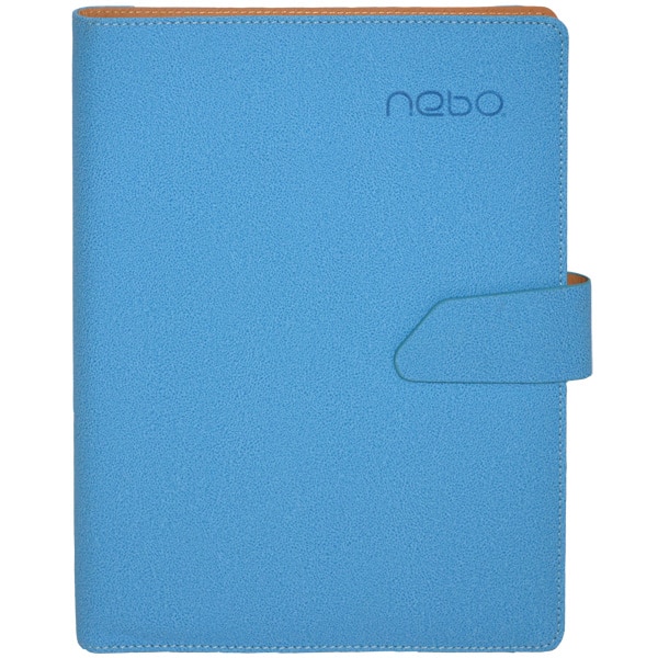Agenda Organizer Nebo, B5, cu magnet, Albastru deschis