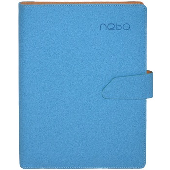 Agenda Organizer Nebo, B5, cu magnet, Albastru deschis Agenda Organizer Nebo, B5, cu magnet, Albastru deschis