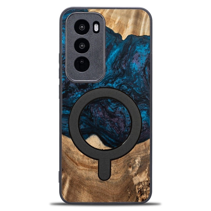 Husa Bewood Unique - Planets pentru Oppo Reno12 Pro, Neptun Magnet
