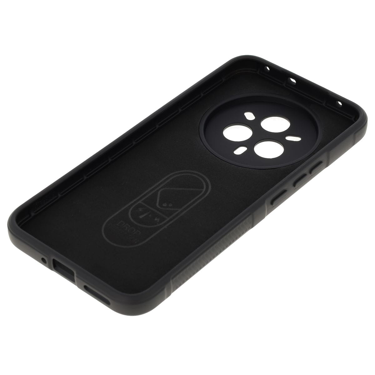 Husa Bizon Case Tur pentru Realme 14 Pro Plus 5G, negru