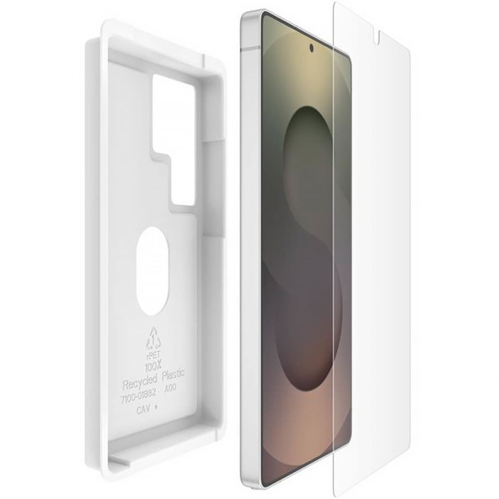 Üvegfólia Belkin ScreenForce InvisiGlass AM Treated kompatibilis Samsung Galaxy S25 Ultra, átlátszó