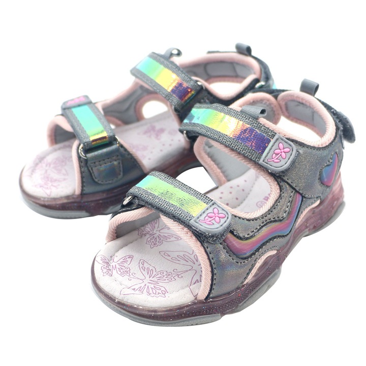 Сандали DX109 сиви 84750, Сив