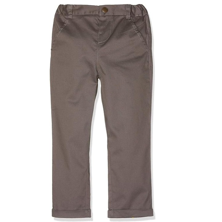 Fiú nadrág, Chicco, pamut/elasztán, szürke, 74 cm