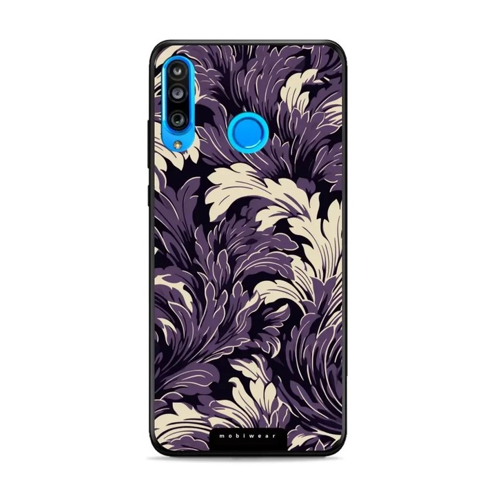 Carcasa Mobiwear Glossy pentru Huawei P30 Lite, Fialove, Rezistent la socuri si zgarieturi, Multicolor
