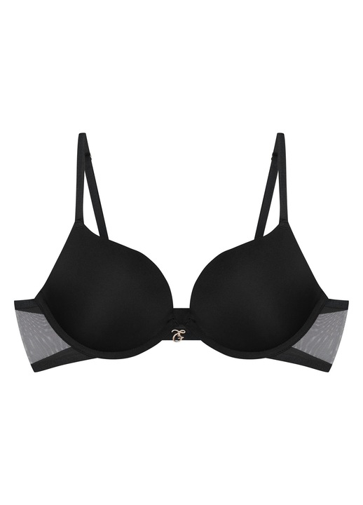 Sutien super push-up Nuts Esotiq Negru, Negru